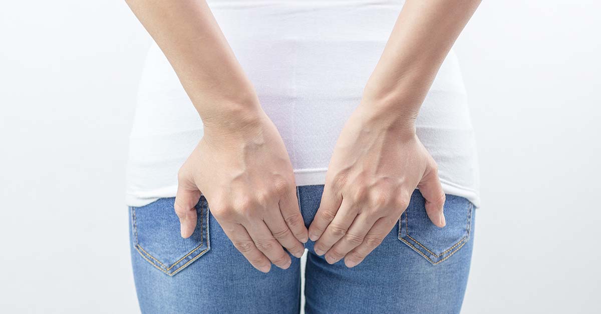 Juckreiz am After und Hämorrhoiden Behandlung Dr Leenarts